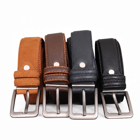 Collection de Ceintures Homme en Cuir Véritable – Fabriquées à Fès