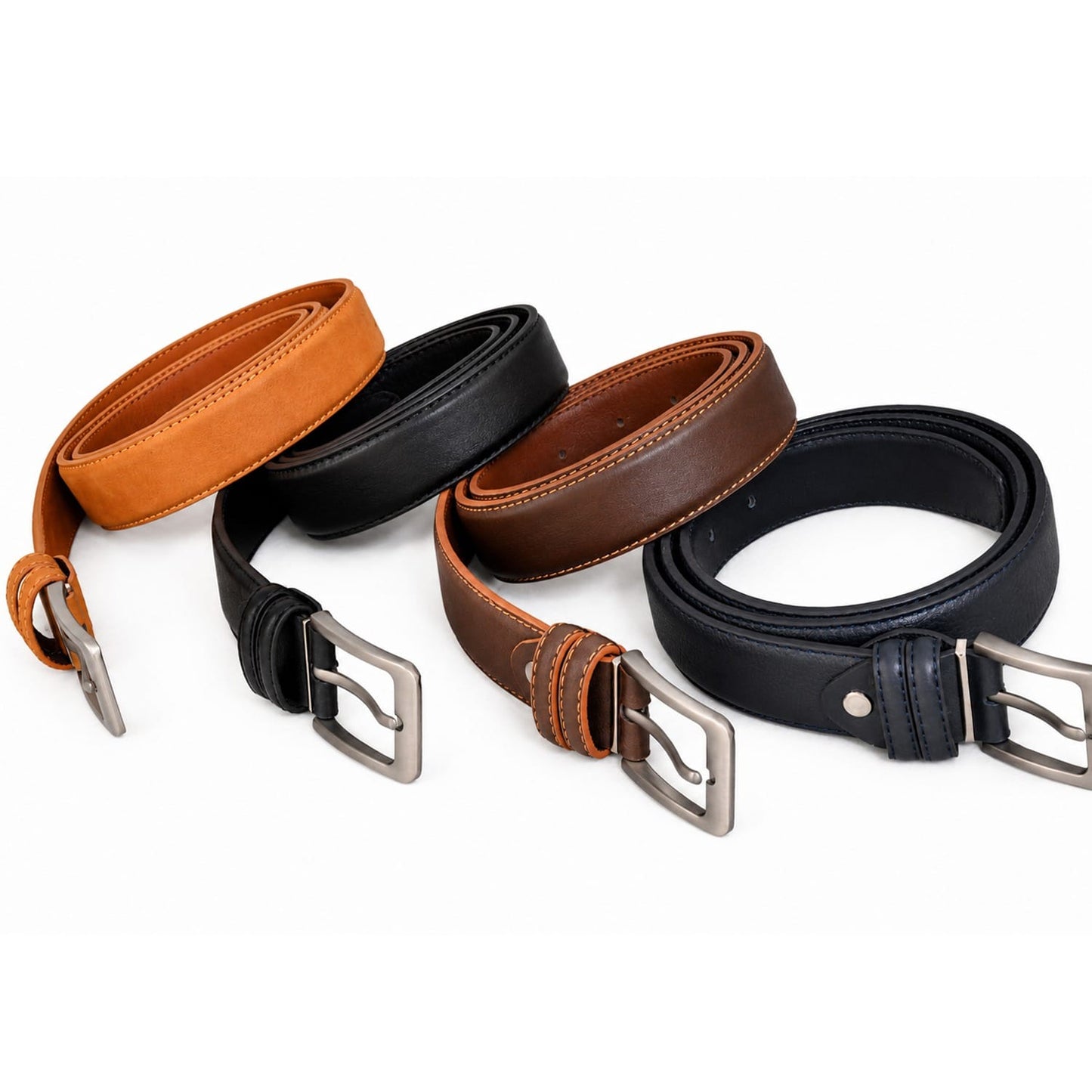 Collection de Ceintures Homme en Cuir Véritable – Fabriquées à Fès